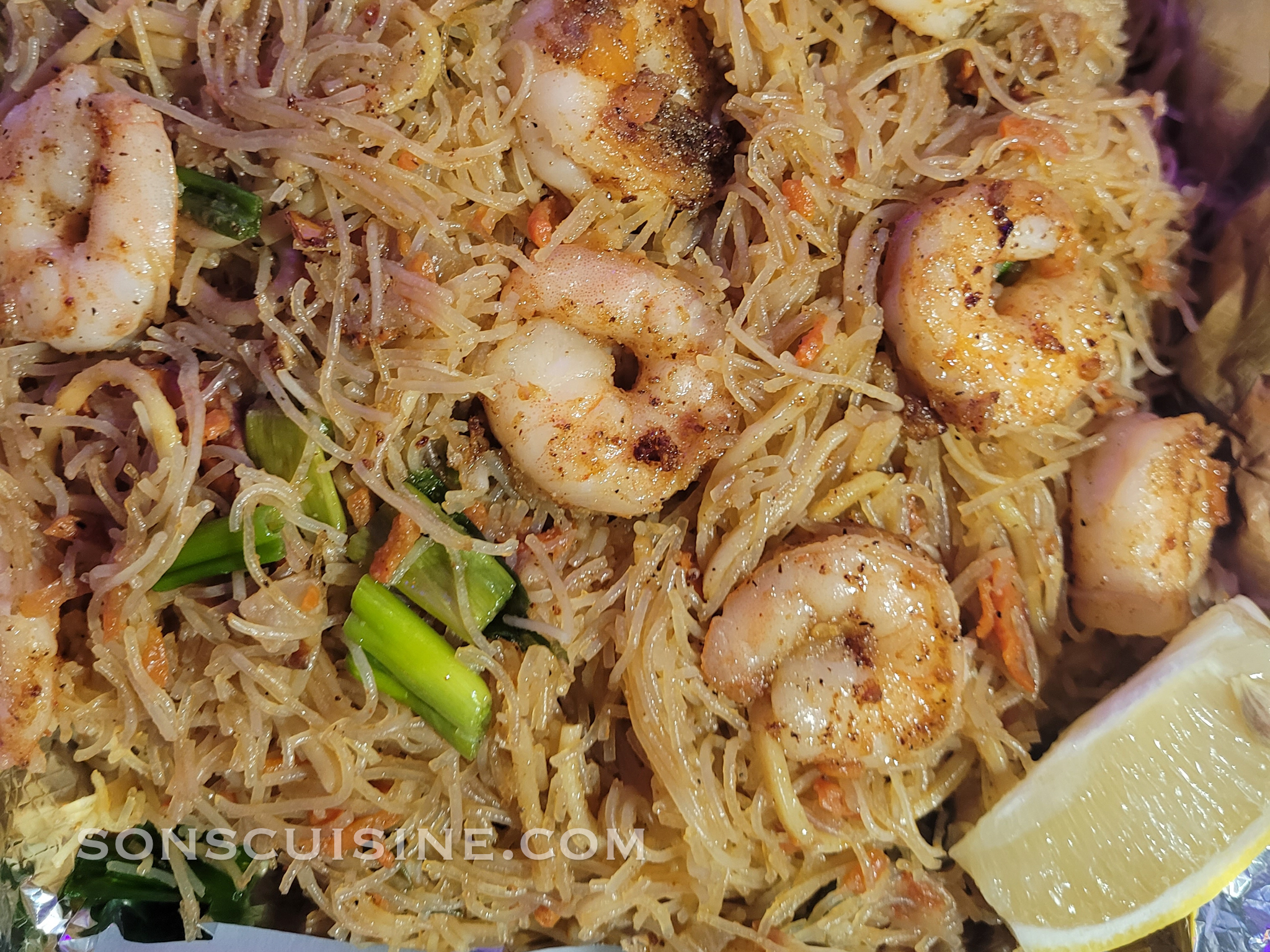 Shrimp Pancit Bihon/Canton